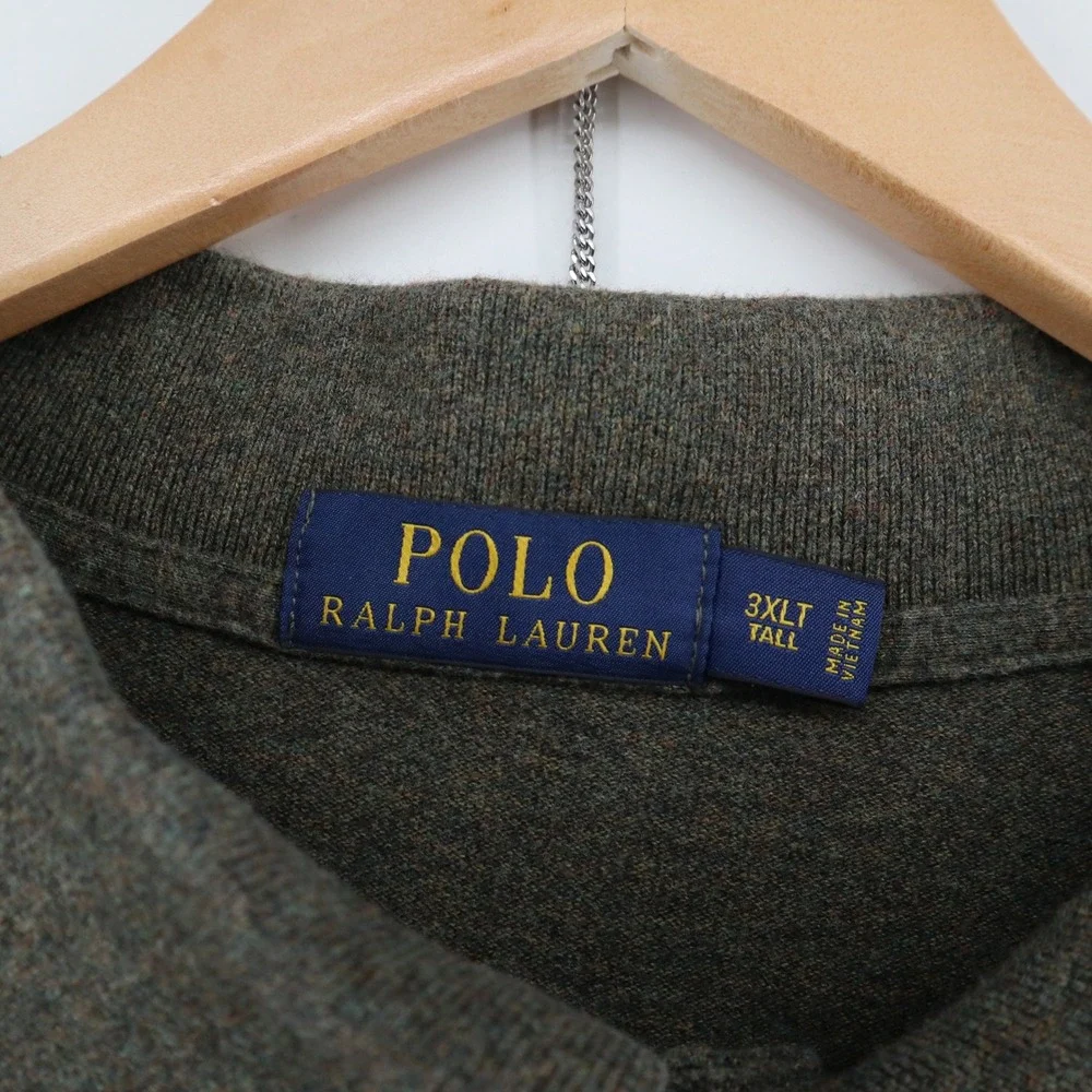 Polo Ralph Lauren Shirt Mens 3XLT Classic Modern Red Pony Logo Excellent